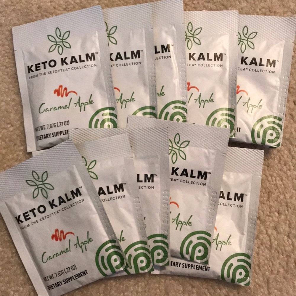 10 packets of Keto Kalm - Caramel Apple